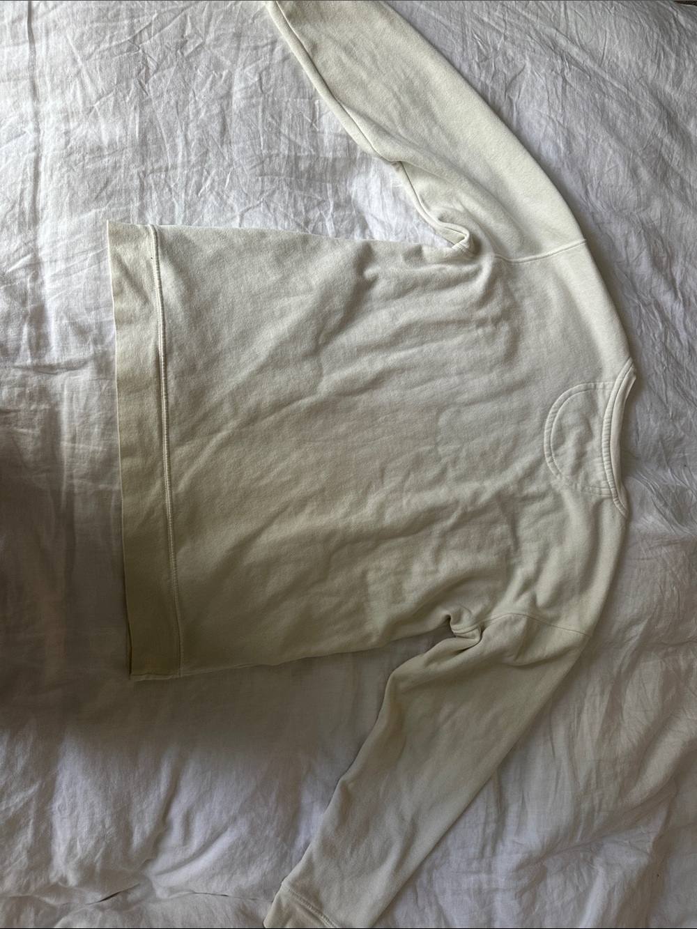 NATURAL LIFE Cream Sweatshirt with Floral Heart Graphic - Picture 5 of 8